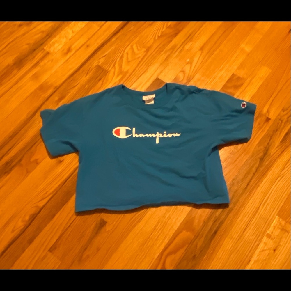 Light Blue Champion Tee